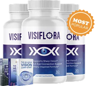 VisiFlora Vision & Gut Support Supplement